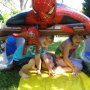 Hiding out with Spiderman